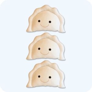 Pillow Pierogi 3PCS