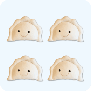 Pillow Pierogi 4PCS